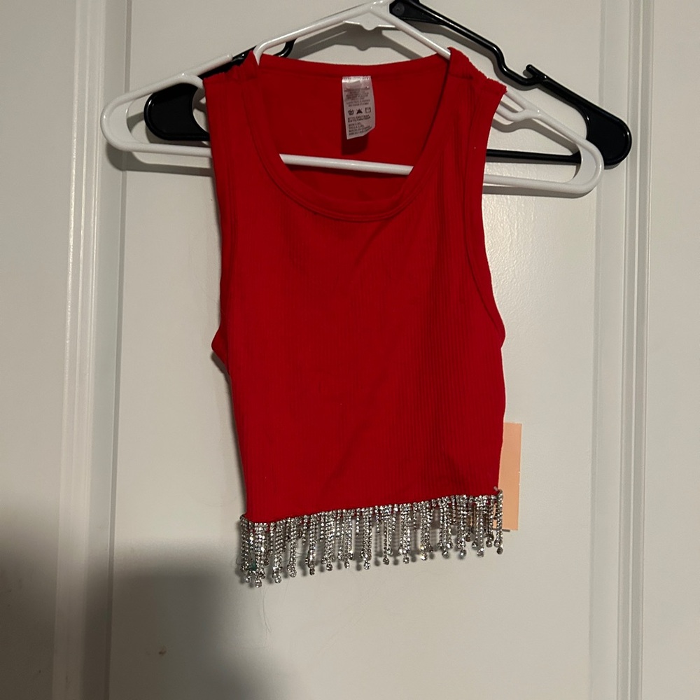 Rhinestone top